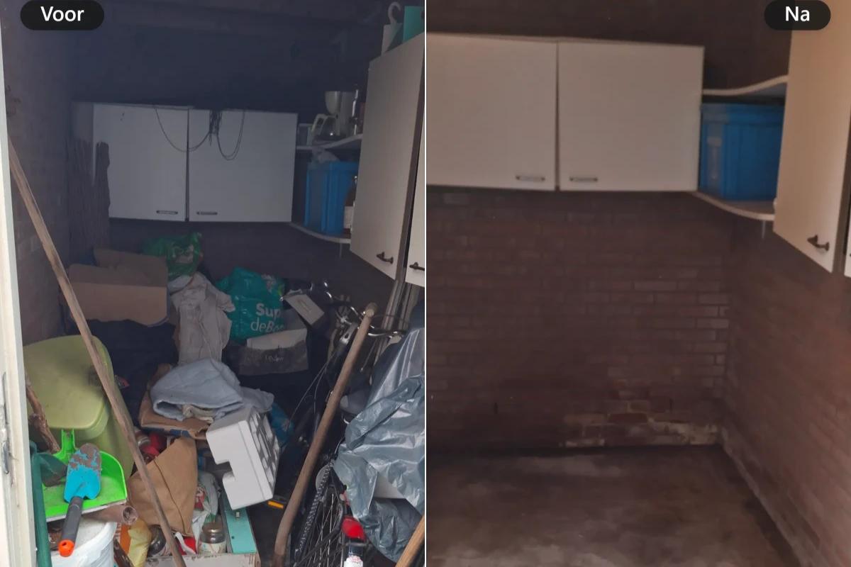 Garage of schuur ontruimen