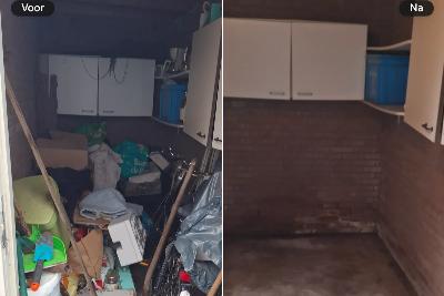 Garage of schuur ontruimen