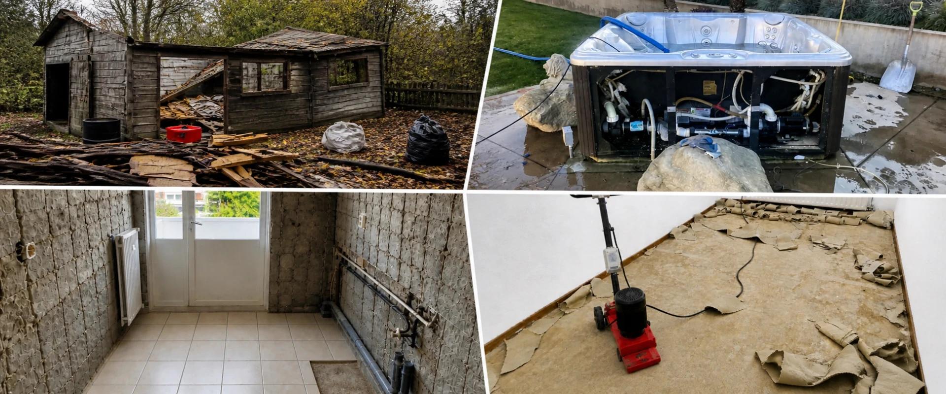 Sloopwerk en vloerverwijdering van keuken, badkamer en woning in Friesland, Groningen en Drenthe
