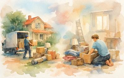 Woningontruiming of zelf leeghalen?